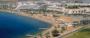 Eilat's hotelområde