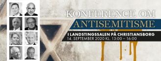 Konference om antisemitisme p Christiansborg mandag den 14. september 2020