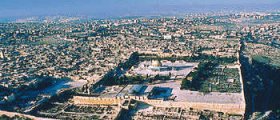 Tempelpladsen i Den gamle bydel i Jerusalem